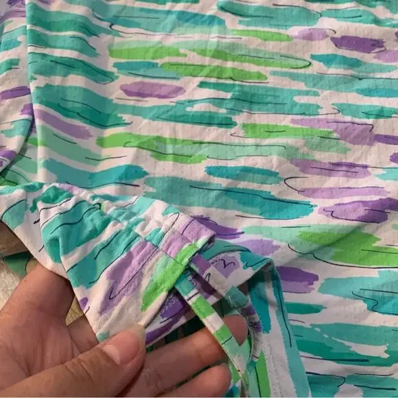 IBKUL women's medium SPF tunic shirt long sleeve Turquoise, Purple, Light Green - Picture 5 of 10